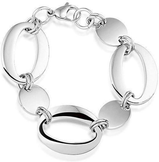 Montebello Armband Julina - Dames - 316L Staal - Ovaal - Rond - 27 mm - 20 cm