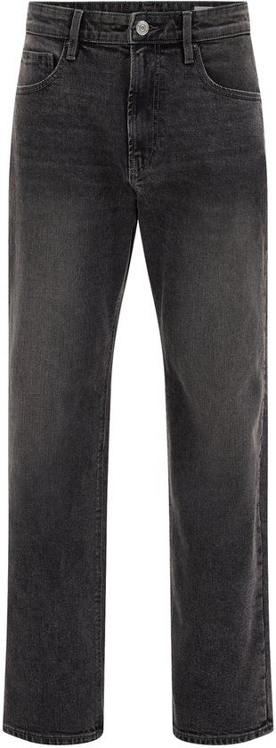 WE Fashion Heren relaxed fit jeans met medium stretch