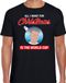 Bellatio Decorations Bondscoach Louis all I want for Christmas fout Kerst shirt - zwart - heren - Kerst t-shirt / Kerst outfit S