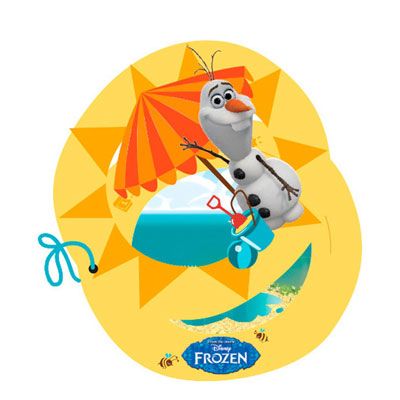 Folat Disney Frozen Olaf Uitnodigingen 6st