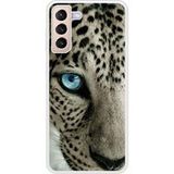 Samsung Galaxy S21 Oeil de leopard Verstevigd hoesje met sublimatie bedrukking