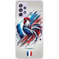 Samsung Galaxy A72 4G Coq francais bedrukt siliconen hoesje