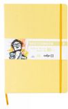 Darwi Schetsboek - A4 - 140 g - Geel - 80 vellen