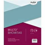 Multo Showtassen - A5 - 17-gaats - PP 80 micron - Transparant Generfd - 10 stuks