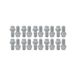 OPTIMAL OP-UWB10011-20 Boulon de roue Ouverture de la clé: 17, Filetage: M14x1,5