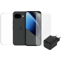 Google Pixel 10a 128GB Zwart 5G + Compleet Accessoirepakket