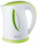 ECG RK 1758 waterkoker 1,7 l 2000 W Groen, Wit