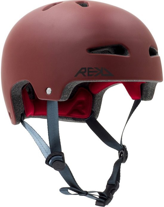 Rekd Helm Ultralite Bordeaux Maat S/m 53-56 Cm