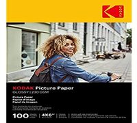 Kodak 9891164 fotopapier, 230 g/m², glanzend, A6 (10 x 15 cm), inkjetprinter