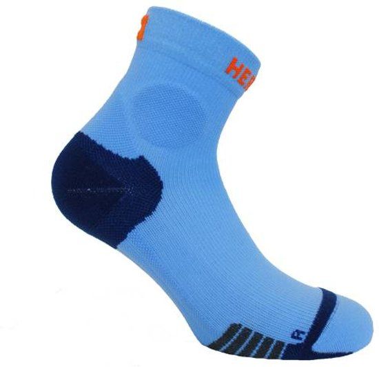 Herzog Pro Compressie enkelsokken blauw Maat L