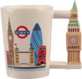 Puckator Keramiek Londen Gevormd Handvat Big Ben Mok