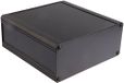 RS PRO Aluminium koellichaam behuizing zwart buitenmaat 200 x 100 x 41mm IP40