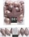 Decoris Kerstversiering kunststof kerstballen lichtroze - 5-6-8 cm - 39 stuks