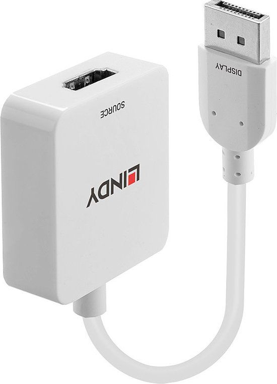 LINDY 38303 HDMI / DisplayPort Converter Wit 9.5 cm