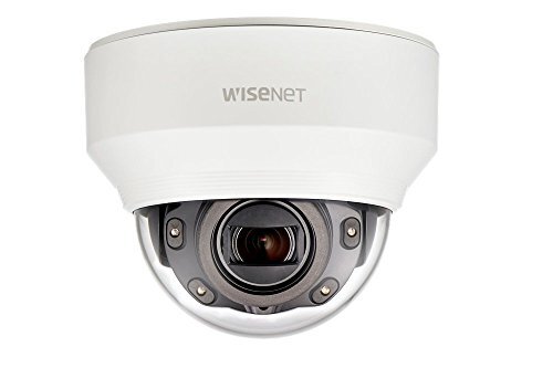 Digiteck Samsung XND-6080R 2MP Netwerk Interne IR Dome CCTV Camera 1080p HD PoE/12V DC 2.8-12mm (4.3x) Gemotoriseerde Varifocale Lens