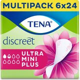 TENA Discreet Ultra Mini Plus - Inlegkruisjes voor urineverlies - 144 stuks