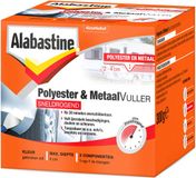 Alabastine Polyester & Metaal Vuller Sneldrogend Set 300 G