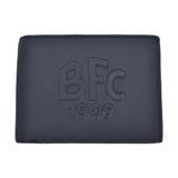 Portemonnee BOLOGNA Portemonnee 100% leer BOLOGNA 281801, Blauw, Standard, Hedendaags