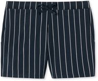 SCHIESSER Mix+Relax loungebroek kort - dames broek kort gestreept multicolor