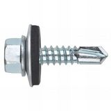 Index 184 ABE256311 Tornillo zelfstotaladrante Cabeza hexagonaal Con arandela vulcanizada Acero-EPDM (6,3 x 110 P25, 100 uds.)