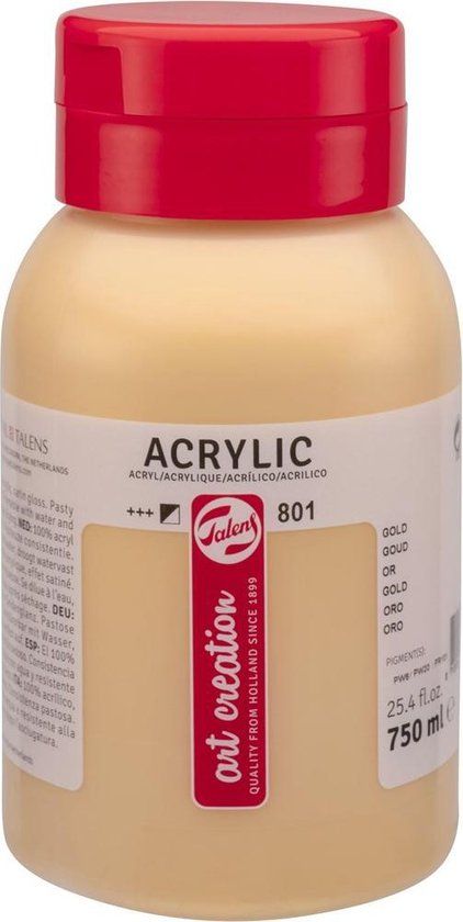 Talens Art Creation Acrylverf Pot 750 ml Goud