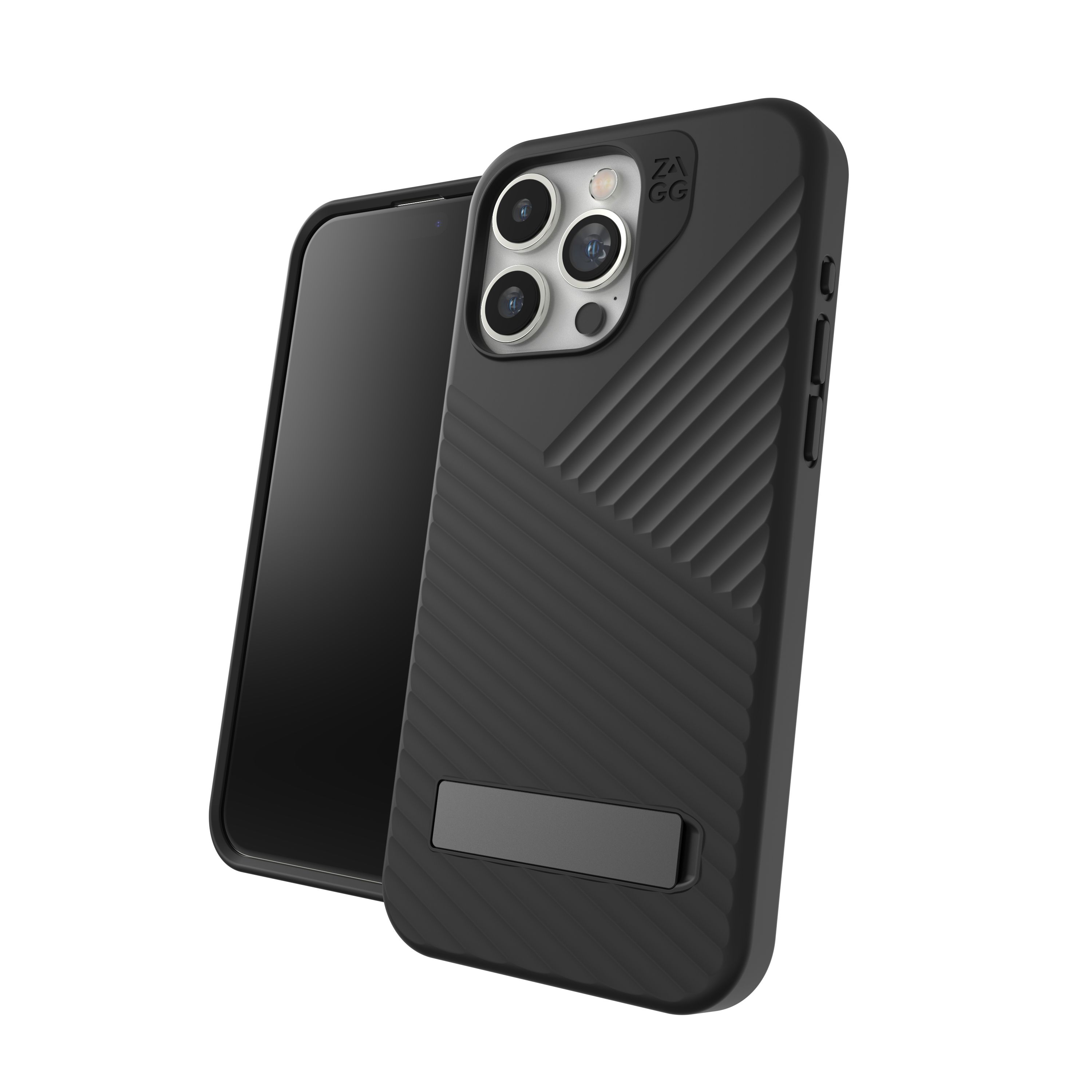 ZAGG Denali Snap Case for iPhone 15 Pro Max - Black - MagSafe - 5m Drop Protection