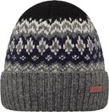 Barts Gregorys Beanie - Heren Mutsen - Dark Heather