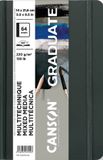 Canson schetsboek Graduate Mixed Media, 140 x 216 mm, hardcover