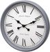 Fox and Simpson 50cm Extra Large Grey Grand Central Station Wall Clock