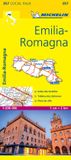 Emilia 62Damrak Emilia Romagna Wegenkaart - landkaart 357