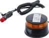 BGS Accu-zwaailicht - geel - met magneet - 12 V / 24 V - Ø 130 mm