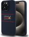 Red Bull Racing Silicone Oversize Horizontal Logo Back Cover hoesje met MagSafe pour Apple iPhone 15 Pro - Bleu foncé