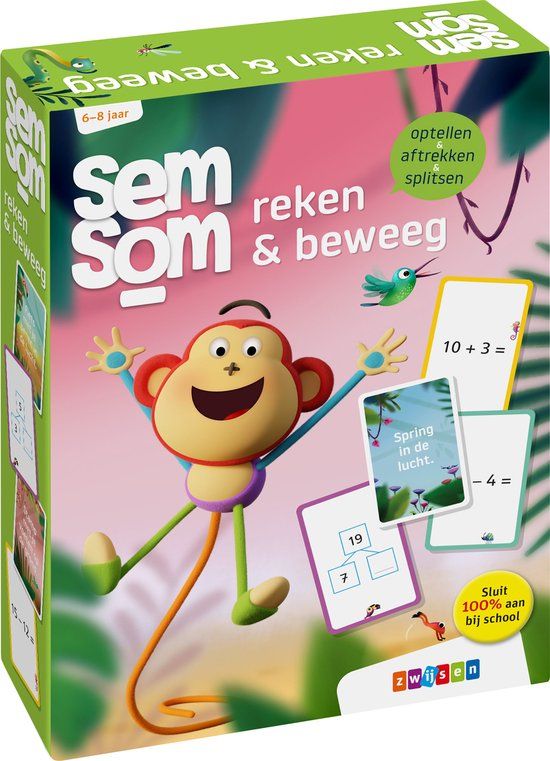 Zwijsen Semsom Reken & Beweeg - Educatief spel - Nederlands