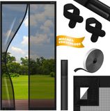 KESSER® Magnet Fliegengitter voor Deur - Zwart