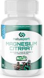Natusport Magnesium Citraat - Magnesium Supplement - Met vitamine B6 - NZVT Gecertificeerd - 60 tabletten
