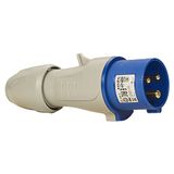 Legrand 555124 mobiele stekker P17 IP44 16A, 200V~ tot 250V~, 2P+T