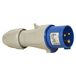 Legrand 555124 mobiele stekker P17 IP44 16A, 200V~ tot 250V~, 2P+T