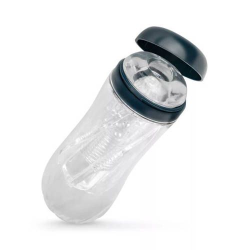 FPPR Transparante Masturbator - 18 cm - Met Extra Stimulatie - Voor Man + Vrouw