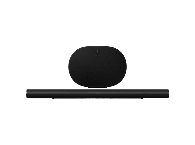 Sonos Arc Ultra Soundbar + 2 Era 300 Multiroom-speaker Zwart Audio Bundle