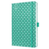 Sigel agenda 2025 - Jolie Flair - A5 - hardcover - 7 dagen / 2 pagina's - mint green