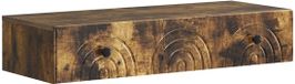 vidaXL Wandmontage Zijtafel 87,5 x 34,5 x 17 cm Bewerkt hout