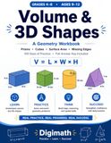 Volume & 3D Shapes Workbook for Grades 4-6