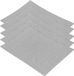 Famanu Tapis de grill pour grill à gaz - tapis de grill antiadhésif - 42 x 36 cm - réutilisable - 5 pièces