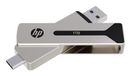 PNY 911 Pro USB flash drive 1 TB USB Type-A / USB Type-C 3.2 Gen 2 Zilver