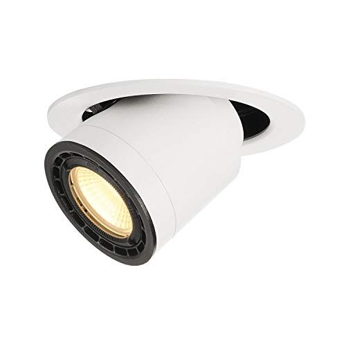 SLV SUPROS 78 Plafondinbouwarmatuur - 12W - 3000K - Wit - Dimbaar