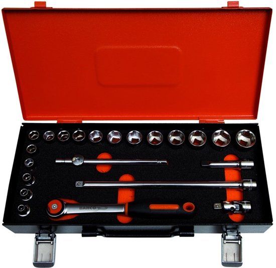 Bahco 3/8" dopsleutelset