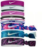 Nike Gumki do Haar Mixed 9 stuks N0003537608OS