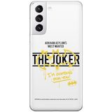 ERT GROUP mobiel telefoonhoesje voor Samsung S21 PLUS origineel en officieel erkend DC patroon Batman & Joker 006