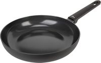 Cosy&Trendy Full Black Wok - Ø28cm - PFAS-vrij – Inductie Wokpan - Vaatwasserbestendig – Snelle opwarming – Koudgrepen - Zonder deksel – Zwart non-stick