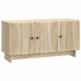 vidaXL TV-kast 99 x 34,5 x 50 cm Sonoma Eiken Bewerkt hout